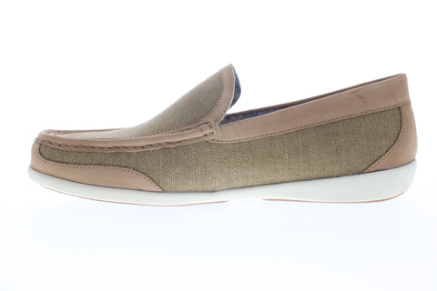 Tommy Bahama Taormina TB8M00057 Mens Brown Canvas Low Top Casual Loafers Shoes