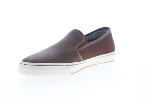 Tommy Bahama Pacific Palms TB9M00224 Mens Brown Leather Lifestyle Sneakers Shoes