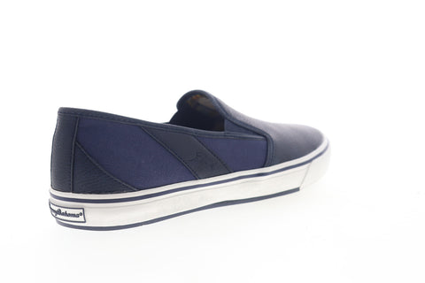 Tommy Bahama Pacific Palms TB9M00224 Mens Blue Leather Lifestyle Sneakers Shoes