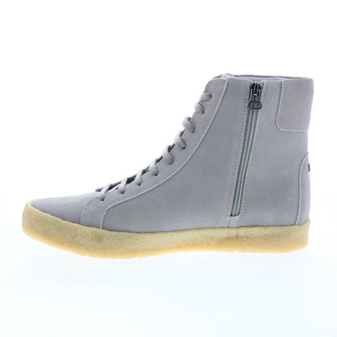 TCG Apache TCG-AW19-APA-GRY Mens Gray Suede Zipper Lifestyle Sneakers Shoes