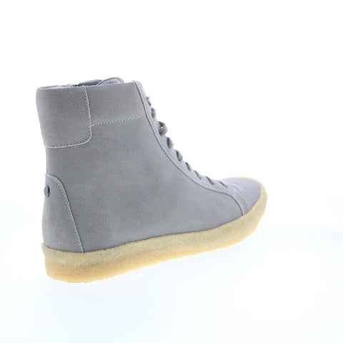 TCG Apache TCG-AW19-APA-GRY Mens Gray Suede Zipper Lifestyle Sneakers Shoes