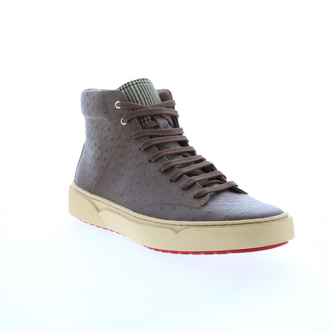 TCG Culver TCG-AW19-CUL-PLK Mens Brown Leather Lifestyle Sneakers Shoes