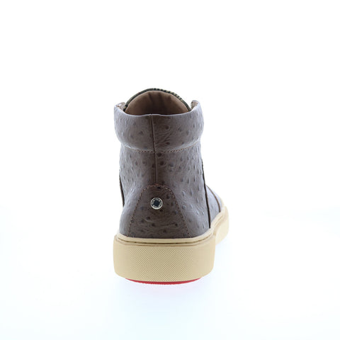 TCG Culver TCG-AW19-CUL-PLK Mens Brown Leather Lifestyle Sneakers Shoes