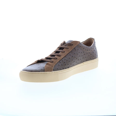 TCG Kennedy TCG-AW19-KEN-PLK Mens Brown Leather Lifestyle Sneakers Shoes