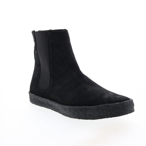 TCG Sinclair TCG-AW19-SIN-3BK Mens Black Suede Lifestyle Sneakers Shoes