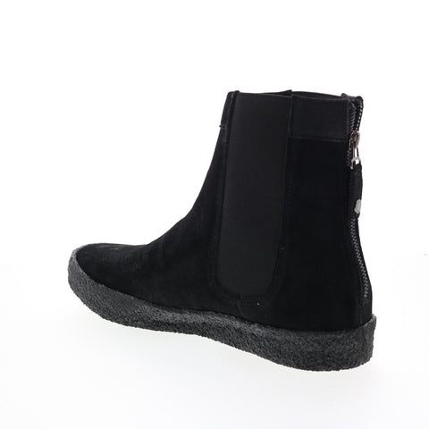 TCG Sinclair TCG-AW19-SIN-3BK Mens Black Suede Lifestyle Sneakers Shoes