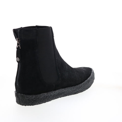 TCG Sinclair TCG-AW19-SIN-3BK Mens Black Suede Lifestyle Sneakers Shoes
