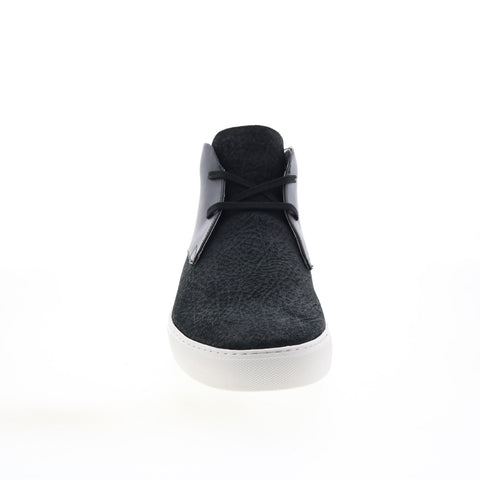 TCG Rodan TCG-SS19-ROD-BLK Mens Black Leather Lifestyle Sneakers Shoes