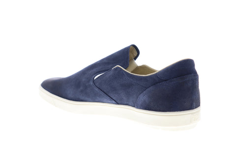 Onitsuka Tiger Tiger Slip On Deluxe Mens Blue Suede Lifestyle Sneakers Shoes