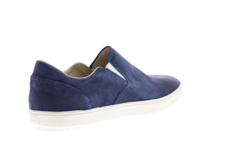 Onitsuka Tiger Tiger Slip On Deluxe Mens Blue Suede Lifestyle Sneakers Shoes