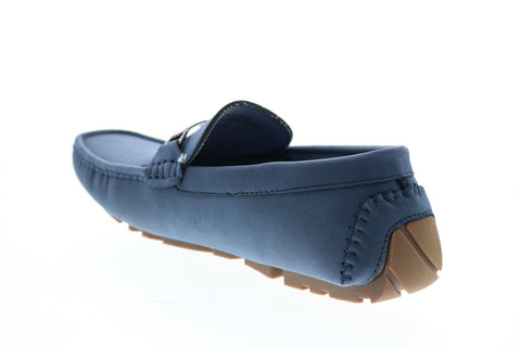 Tommy Hilfiger Aaron 3 Mens Blue Synthetic Loafers & Slip Ons Moccasin Shoes
