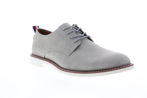 Tommy Hilfiger Garson 7 TMGARSON7 Mens Gray Leather Casual Lace Up Oxfords Shoes