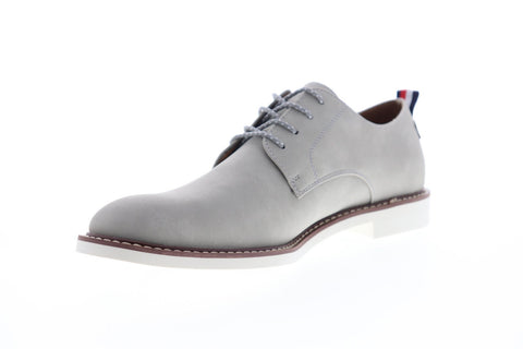 Tommy Hilfiger Garson 7 TMGARSON7 Mens Gray Leather Casual Lace Up Oxfords Shoes