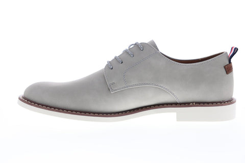 Tommy Hilfiger Garson 7 TMGARSON7 Mens Gray Leather Casual Lace Up Oxfords Shoes