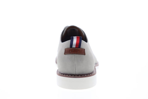 Tommy Hilfiger Garson 7 TMGARSON7 Mens Gray Leather Casual Lace Up Oxfords Shoes