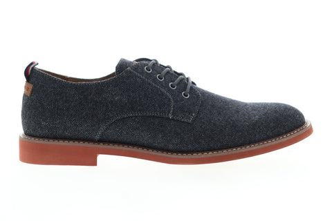 Tommy Hilfiger Garson 8 TMGARSON8 Mens Gray Canvas Casual Lace Up Oxfords Shoes