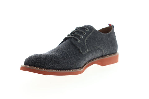 Tommy Hilfiger Garson 8 TMGARSON8 Mens Gray Canvas Casual Lace Up Oxfords Shoes