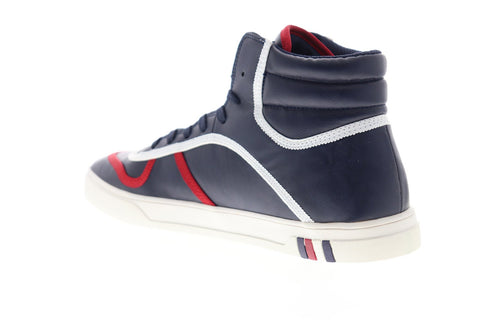 Tommy Hilfiger Japan TMJAPAN Mens Blue Synthetic Casual Lace Up Fashion Sneakers Shoes