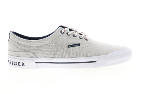Tommy Hilfiger Pallet 2 TMPALLET2 Mens Gray Canvas Fashion Sneakers Casual Shoes