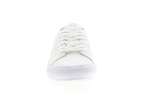 Tommy Hilfiger Pisco TMPISCO Mens White Synthetic Casual Lace Up Fashion Sneakers Shoes