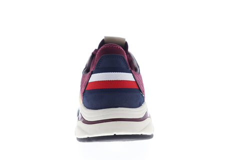 Tommy Hilfiger Torque TMTORQUE Mens Red Mesh Casual Lace Up Fashion Sneakers Shoes