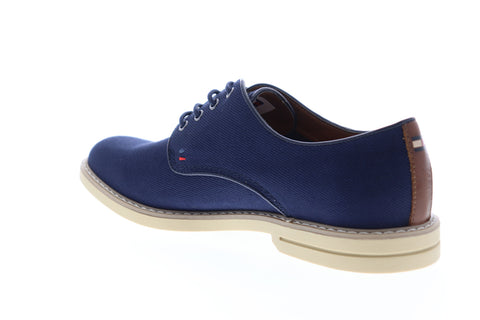 Tommy Hilfiger Engle 2 TMENGLE2 Mens Blue Canvas Low Top Plain Toe Oxfords Shoes