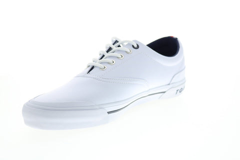 Tommy Hilfiger Pallet 6 Mens White Synthetic Lace Up Designer Sneakers Shoes