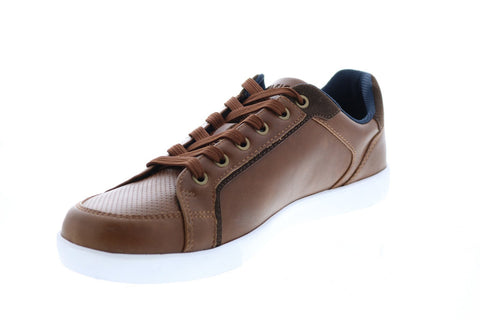 Tommy Hilfiger Thumper Mens Brown Synthetic Lace Up Designer Sneakers Shoes