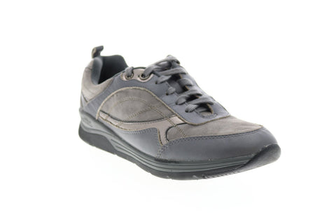 Earth Traveler Tie Womens Gray Suede Lace Up Lifestyle Sneakers Shoes