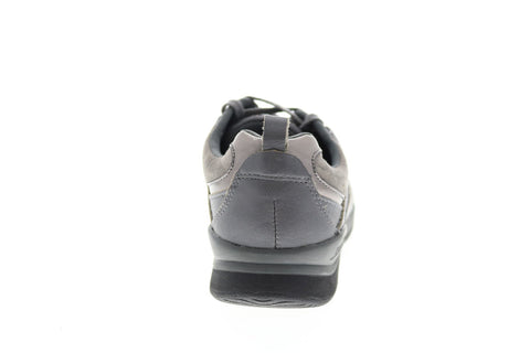 Earth Traveler Tie Womens Gray Suede Lace Up Lifestyle Sneakers Shoes