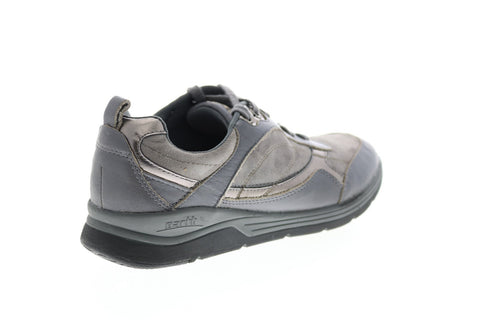 Earth Traveler Tie Womens Gray Suede Lace Up Lifestyle Sneakers Shoes