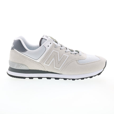 New Balance 574 U574GS2 Mens Gray Suede Lace Up Lifestyle Sneakers Shoes