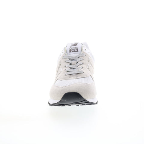 New Balance 574 U574GS2 Mens Gray Suede Lace Up Lifestyle Sneakers Shoes
