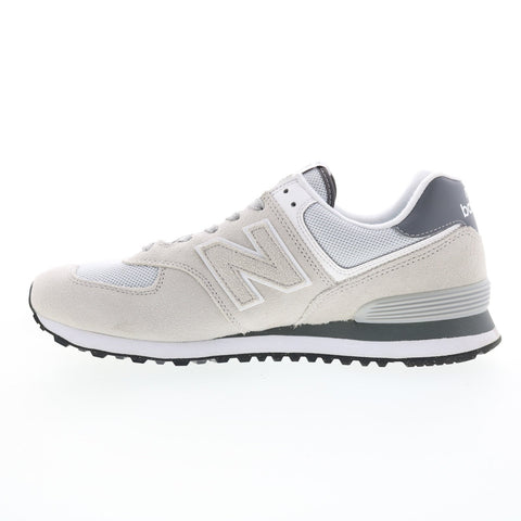 New Balance 574 U574GS2 Mens Gray Suede Lace Up Lifestyle Sneakers Shoes