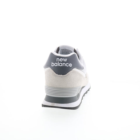 New Balance 574 U574GS2 Mens Gray Suede Lace Up Lifestyle Sneakers Shoes