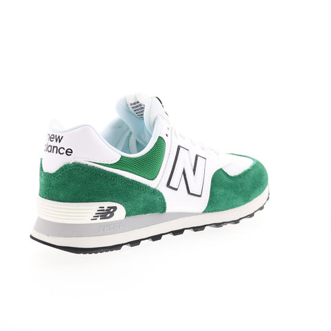 New Balance 574 U574GT2 Mens Green Suede Lace Up Lifestyle Sneakers Shoes