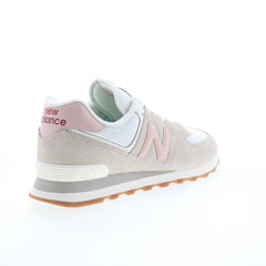 New Balance 574 U574RE2 Mens White Suede Lace Up Lifestyle  display picture 1