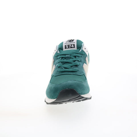 New Balance 574 U574RG2 Mens Green Suede Lace Up Lifestyle Sneakers Shoes