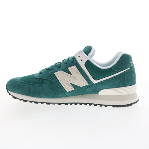 New Balance 574 U574RG2 Mens Green Suede Lace Up Lifestyle Sneakers Shoes