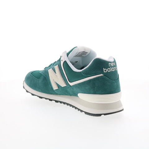 New Balance 574 U574RG2 Mens Green Suede Lace Up Lifestyle Sneakers Shoes