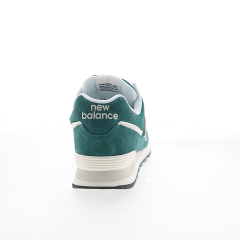 New Balance 574 U574RG2 Mens Green Suede Lace Up Lifestyle Sneakers Shoes