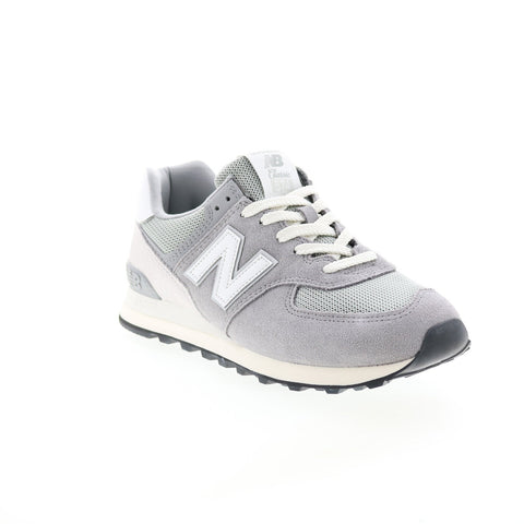 New Balance 574 U574TG2 Mens Gray Suede Lace Up Lifestyle Sneakers Shoes
