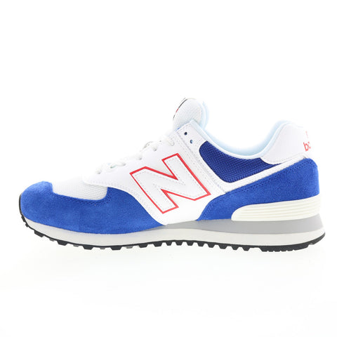 New Balance 574 U574VN2 Mens Blue Suede Lace Up Lifestyle Sneakers Shoes
