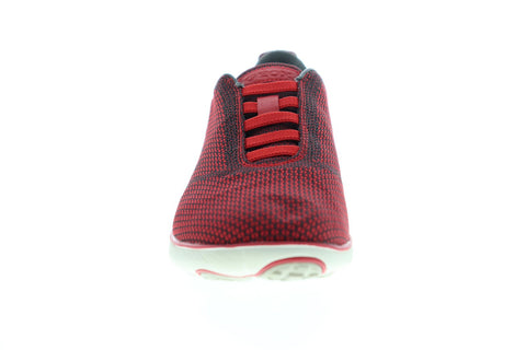 Geox U Nebula U64D7B000ZIC0048 Mens Red Canvas Slip On Sneakers Shoes