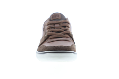 Geox U Box Mens Brown Suede Low Top Lace Up Euro Sneakers Shoes