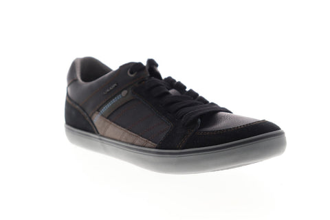 Geox U Box U74R3D022MEC9999 Mens Blue Leather Lace Up Low Top Sneakers Shoes