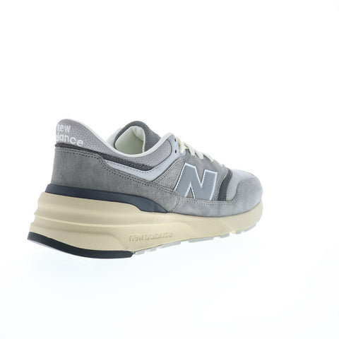 New Balance 997R U997RHA Mens Gray Suede Lace Up Lifestyle Sneakers Shoes