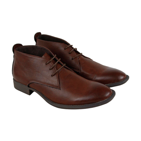 Unlisted by Kenneth Cole House Arrest UM16564SY Mens Brown Leather Chukkas Boots