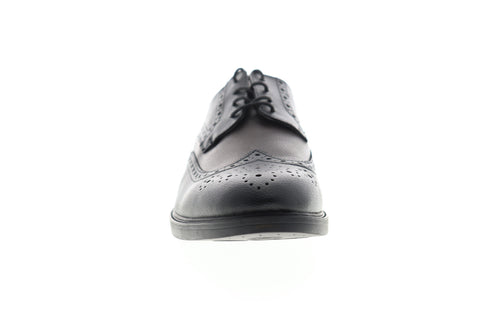 Unlisted by Kenneth Cole Open Wide Mens Black Wide 2E Wingtip Oxfords Shoes
