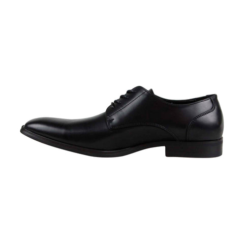 Unlisted by Kenneth Cole Dinner Lace Up Mens Black Plain Toe Oxfords Shoes